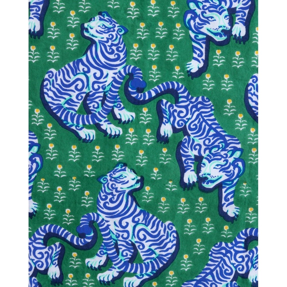 Printfresh Tiger Queen Jade Organic Cotton Sleep Shirt Medium - Picture 4 of 10